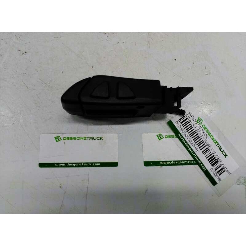 Recambio de mando radio para renault clio ii fase ii (b/cb0) authentique referencia OEM IAM 8200058695 - Negro 2