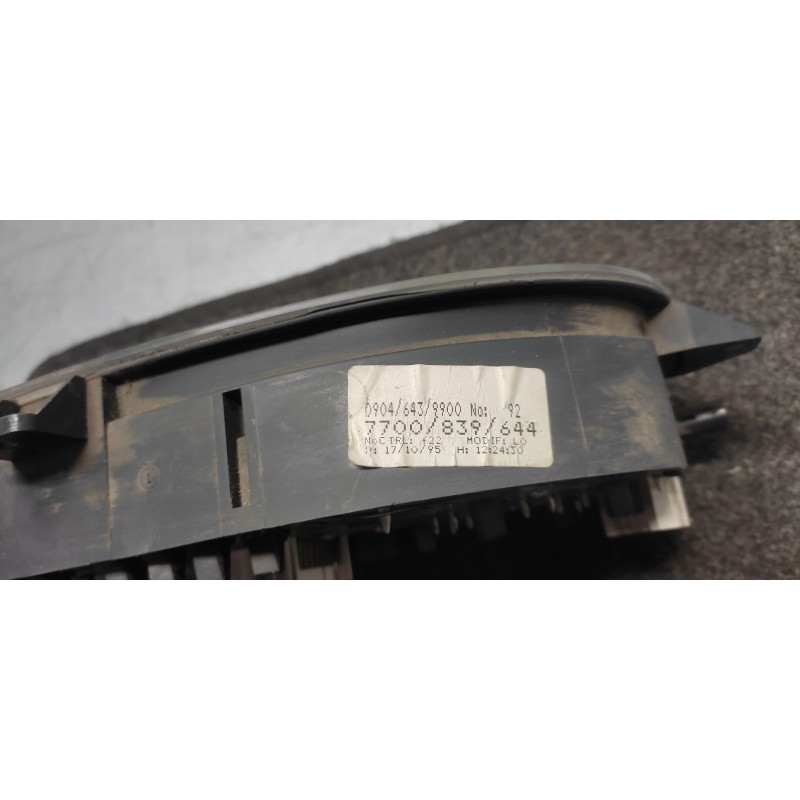 Recambio de cuadro instrumentos para renault megane i berlina hatchback (ba0) 1.4e rl referencia OEM IAM 7700839644 2