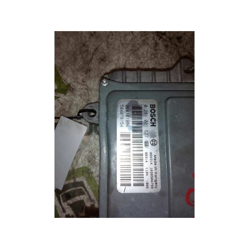 Recambio de centralita motor edc para iveco trucks stralis as 190s48 referencia OEM IAM 0281001527 504078154 000101986 2