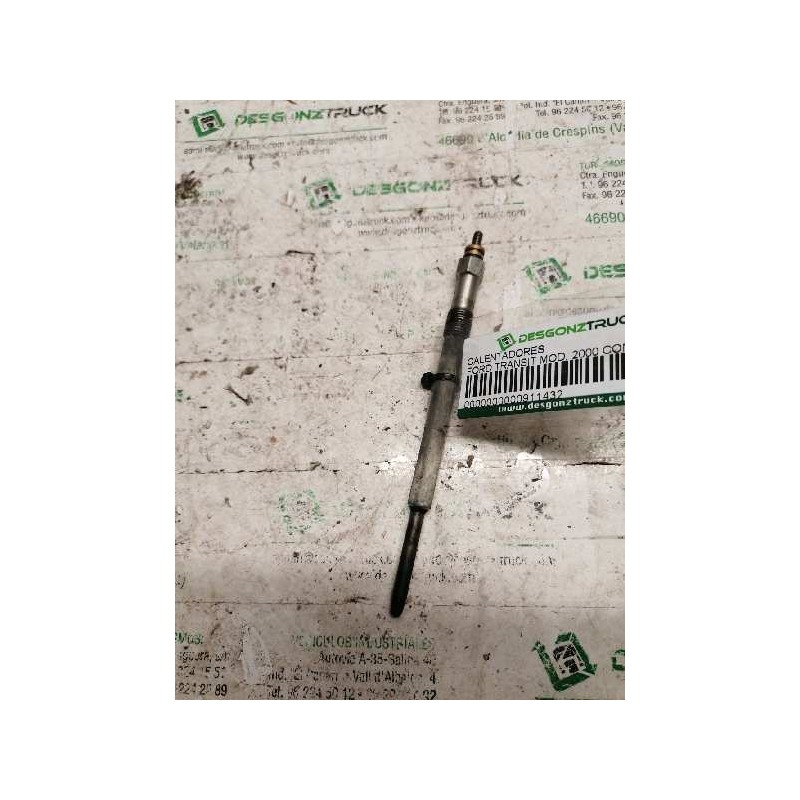 Recambio de calentadores para ford transit mod. 2000 combi ft 300 2.0 corto referencia OEM IAM 0250202130 - Blanco
