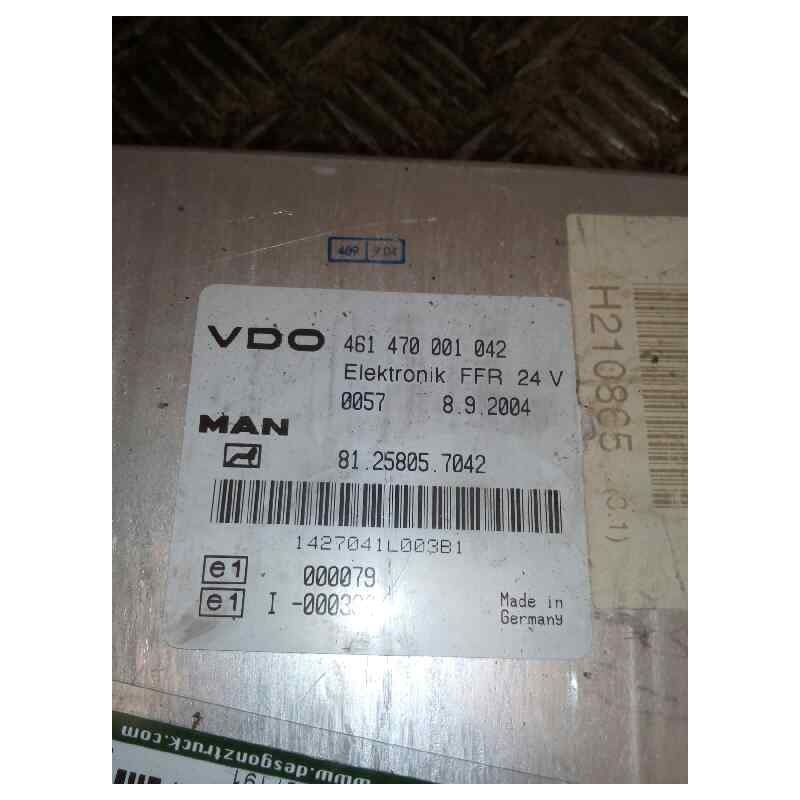 Recambio de modulo electronico para man tg - a 26.350 fg fnlc 6x2 (e2) m (largura mediana) referencia OEM IAM 81258057042 2