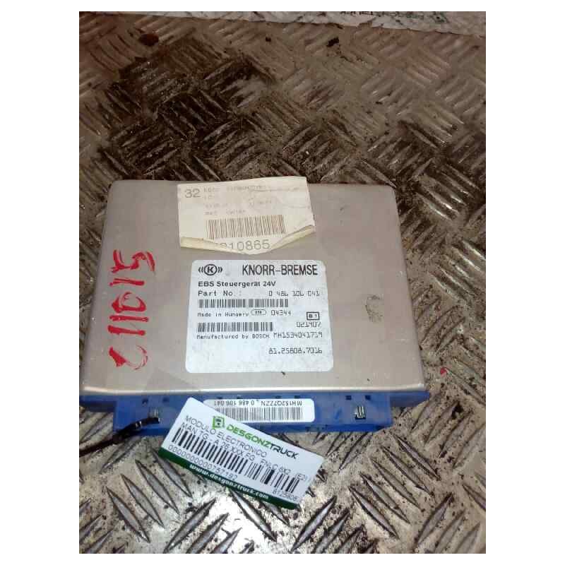 Recambio de modulo electronico para man tg - a 26.350 fg fnlc 6x2 (e2) m (largura mediana) referencia OEM IAM 81258087016 048610