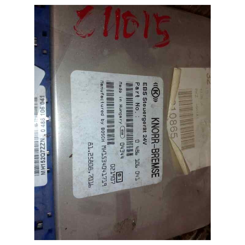 Recambio de modulo electronico para man tg - a 26.350 fg fnlc 6x2 (e2) m (largura mediana) referencia OEM IAM 81258087016 048610 2