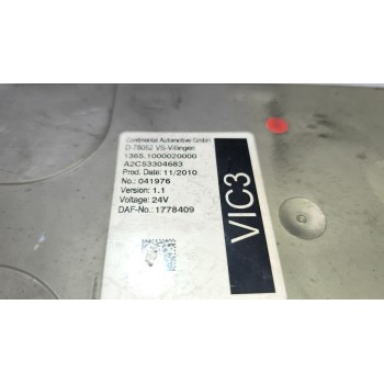 Recambio de modulo electronico para daf serie xf105.xxx 12.9 diesel referencia OEM IAM 1778409 VERSION:1.1 