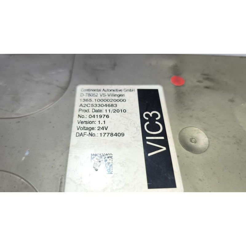 Recambio de modulo electronico para daf serie xf105.460 12.9 diesel referencia OEM IAM 1778409 VERSION:1.1 - Blanco 3