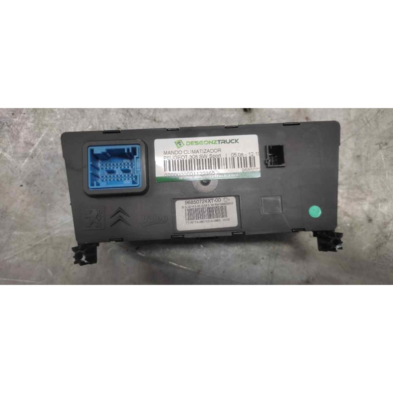 Recambio de mando climatizador para peugeot 308 sw sport referencia OEM IAM 96850724XT - Rojo 2