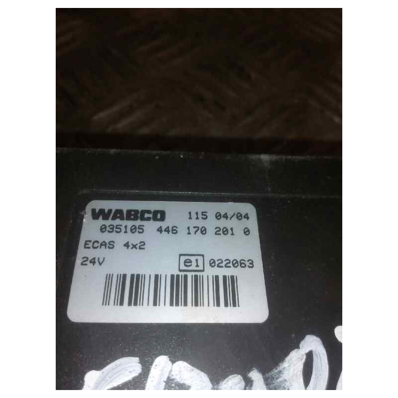 Recambio de modulo electronico para iveco stralis (as) 10.3 diesel referencia OEM IAM 4461702010  CENTRALITA ECAS - Blanco 2