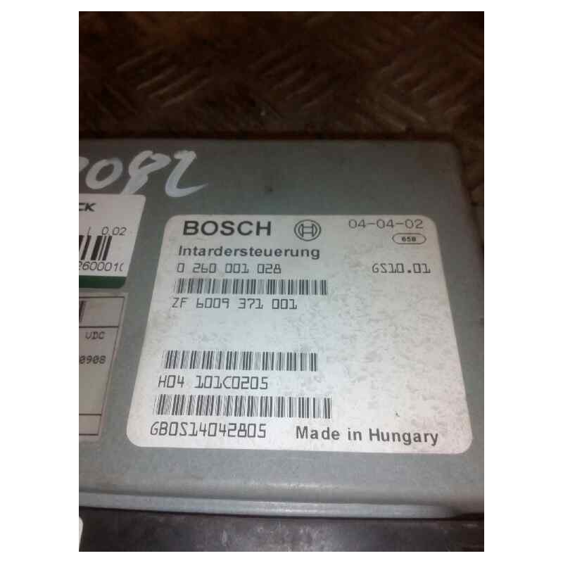 Recambio de modulo electronico para iveco stralis (as) 10.3 diesel referencia OEM IAM 0260001028 41200764 CENTRALITA INTARDER - Blanco 2