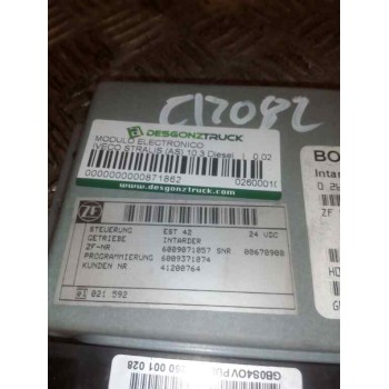 Recambio de modulo electronico para iveco stralis (as) 10.3 diesel referencia OEM IAM 0260001028 41200764 CENTRALITA INTARDER