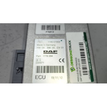 Recambio de modulo electronico para daf serie xf105.xxx 12.9 diesel referencia OEM IAM 1778294  