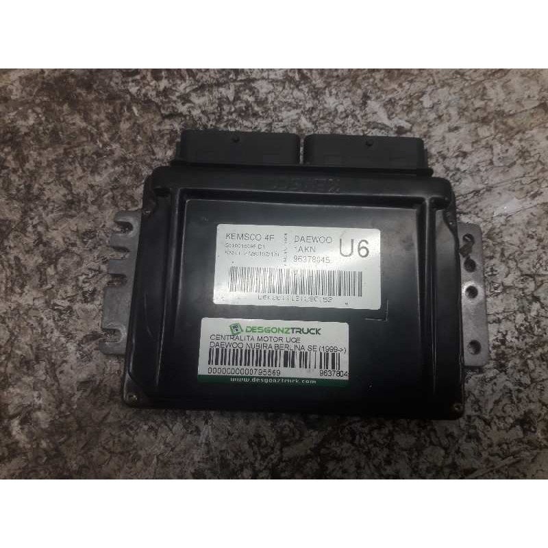 Recambio de centralita motor uce para daewoo nubira berlina se (1999) referencia OEM IAM 96378045 S010016006D1 K2011121290152129