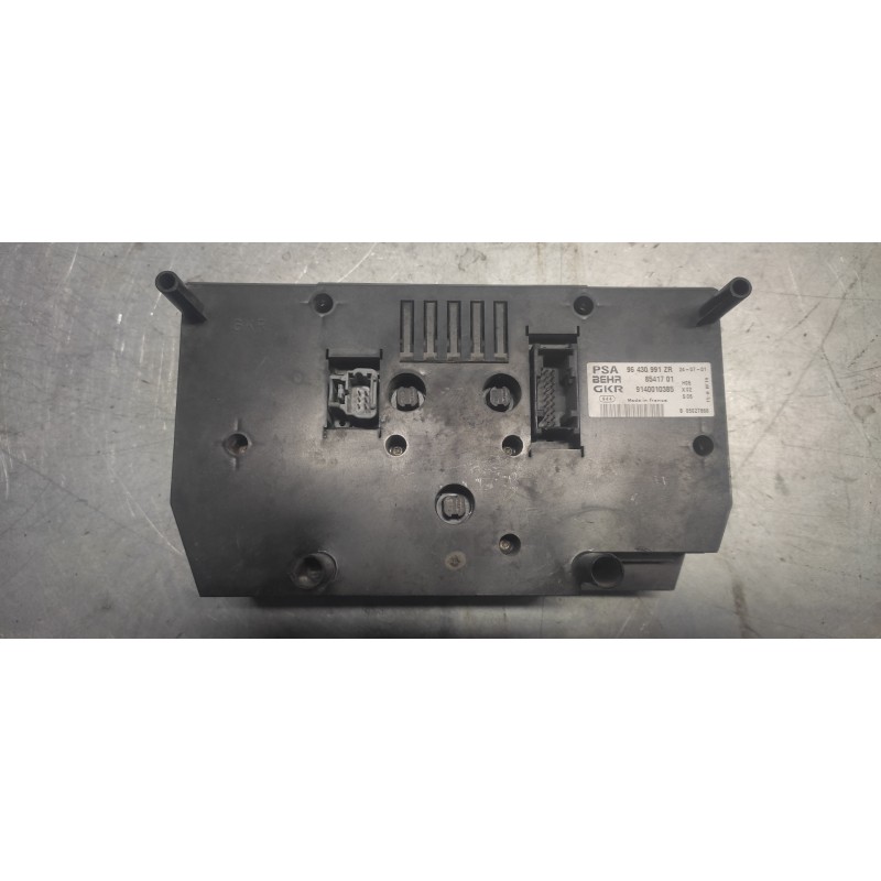 Recambio de mando climatizador para peugeot 307 (s1) 1.6 16v cat referencia OEM IAM 96430991ZR 9140010385 3