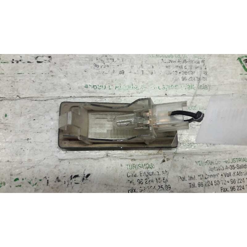 Recambio de piloto matricula para renault espace iv (jk0) dynamique referencia OEM IAM - Azul 2