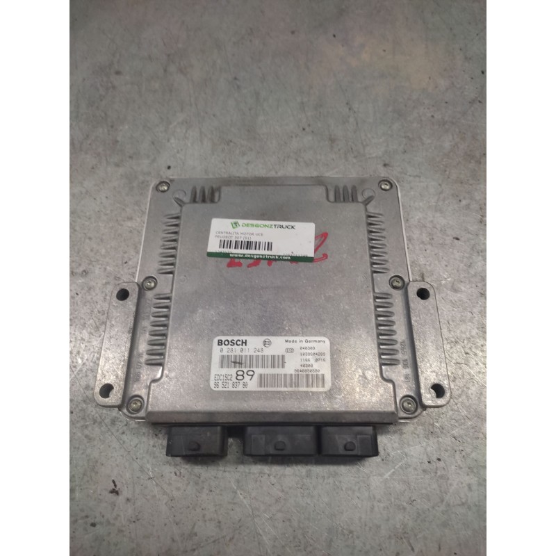 Recambio de centralita motor uce para peugeot 307 (s1) 2.0 hdi fap cat referencia OEM IAM 0281011248 9646850580 9652183780 4
