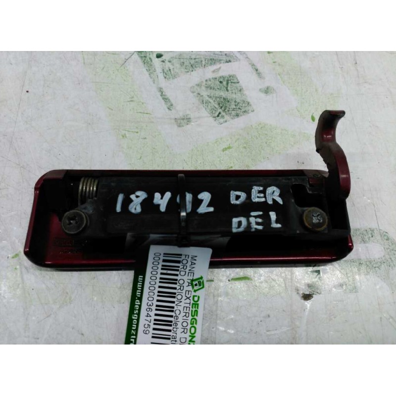 Recambio de maneta exterior delantera derecha para ford orion celebration referencia OEM IAM 7220478 2