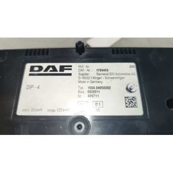 Recambio de cuadro instrumentos para daf serie xf105.xxx 12.9 diesel referencia OEM IAM 1789469  