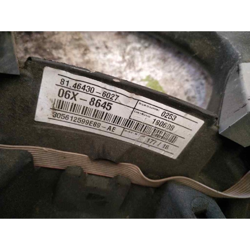 Recambio de volante para man tgx 18.440 fg / 4x2 bl xl referencia OEM IAM 81464306027 180608 0253 - Azul 2