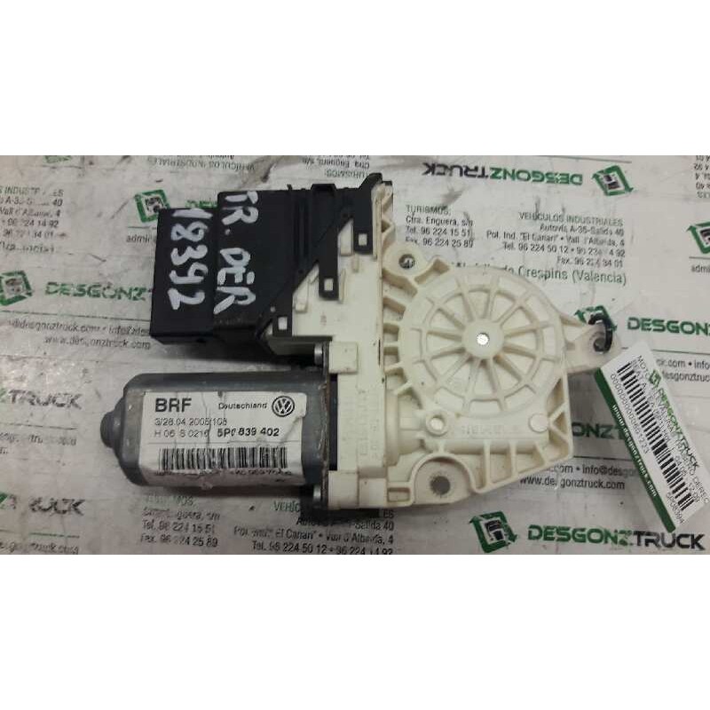 Recambio de motor elevalunas trasero derecho para seat altea (5p1) hot referencia OEM IAM 5P0839402  