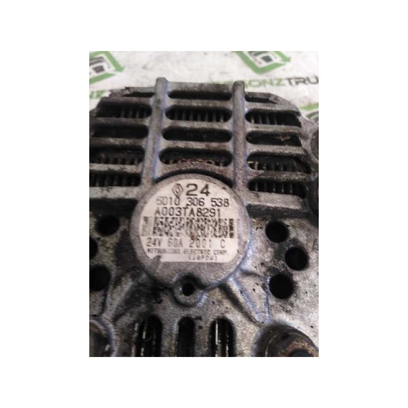 Recambio de alternador para renault hd 250.18 premium e2 fg modelo 250.18 184 kw cabina para dormir referencia OEM IAM 501030653 - Verde 2