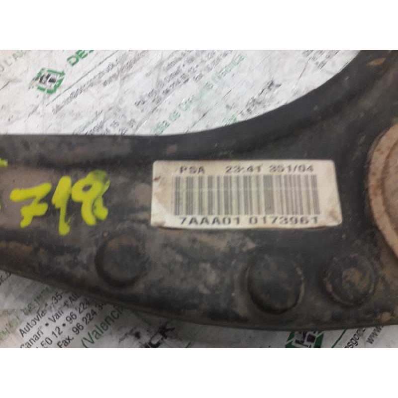 Recambio de brazo suspension inferior delantero derecho para peugeot 407 st confort referencia OEM IAM - Gris 2