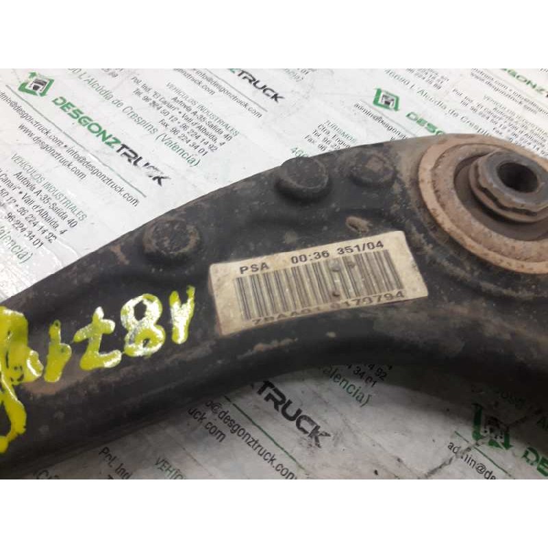 Recambio de brazo suspension inferior delantero izquierdo para peugeot 407 st confort referencia OEM IAM - Gris 2
