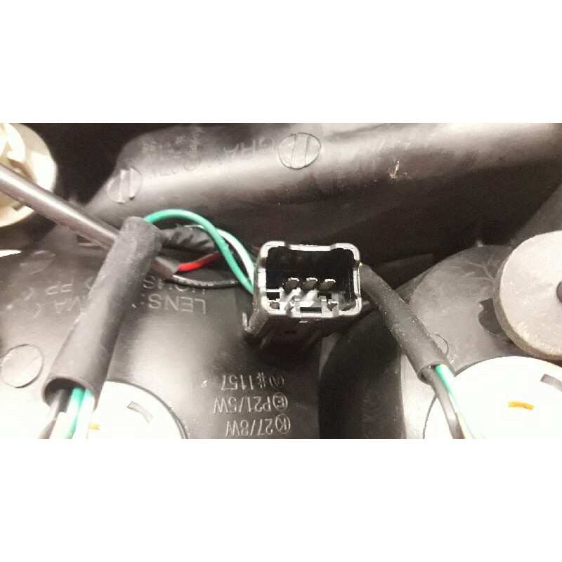 Recambio de piloto trasero derecho para hyundai accent (x3) 1.5 gs referencia OEM IAM - Verde 3