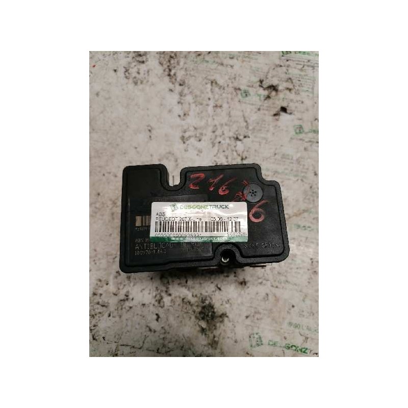 Recambio de abs para peugeot 207 x-line referencia OEM IAM 9662298480 10097011443 2