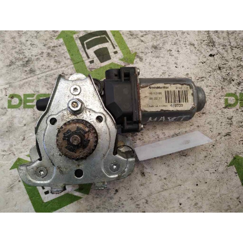 Recambio de motor elevalunas delantero izquierdo para renault mascott referencia OEM IAM 400739 ARVINMERITOR 0739 2