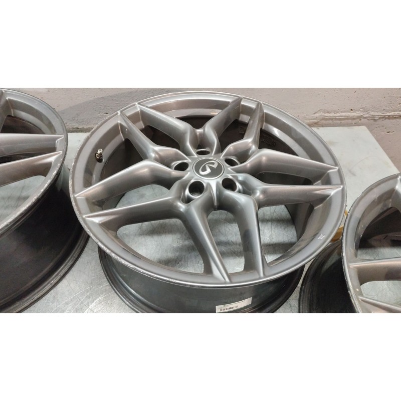 Recambio de juego llantas para infiniti q30 1.5 d referencia OEM IAM AC4CH16 5 TORNILLOS 19X8J ET43.5 - Gris 4