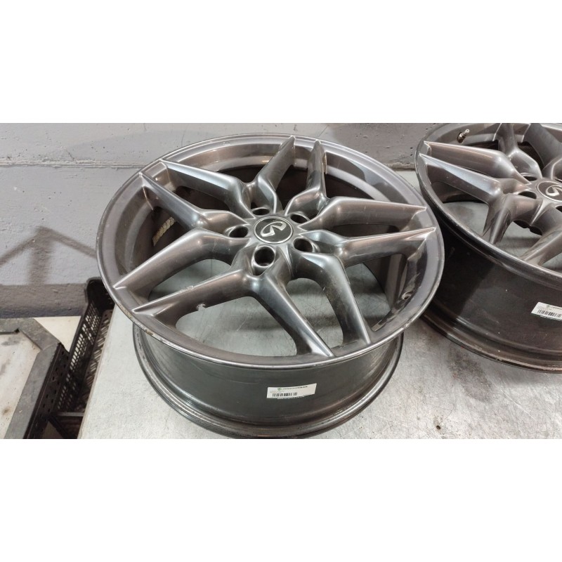 Recambio de juego llantas para infiniti q30 1.5 d referencia OEM IAM AC4CH16 5 TORNILLOS 19X8J ET43.5 - Gris 6