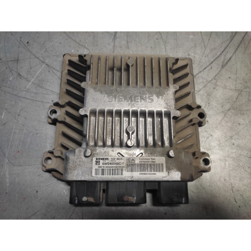 Recambio de centralita motor uce para citroën berlingo referencia OEM IAM 9650517880 9647423380 5WS40049CT