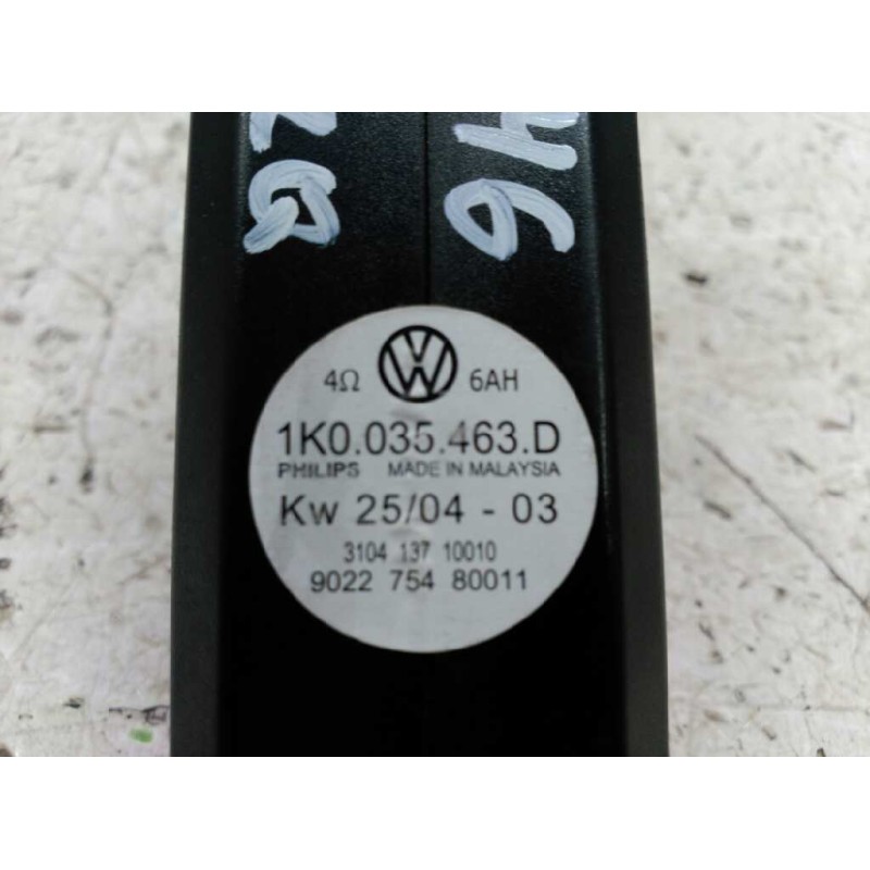 Recambio de modulo electronico para volkswagen golf v berlina (1k1) sportline referencia OEM IAM 1K0035463D AMPLIFICADOR DELANTE - Azul 2