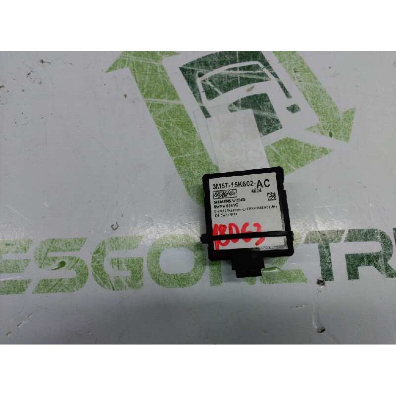 Recambio de sensor para ford focus c-max (cap) connection referencia OEM IAM 3M5T15K602AC ANTENA CIERRE CENTRALIZADO RECEPTOR CI - Gris
