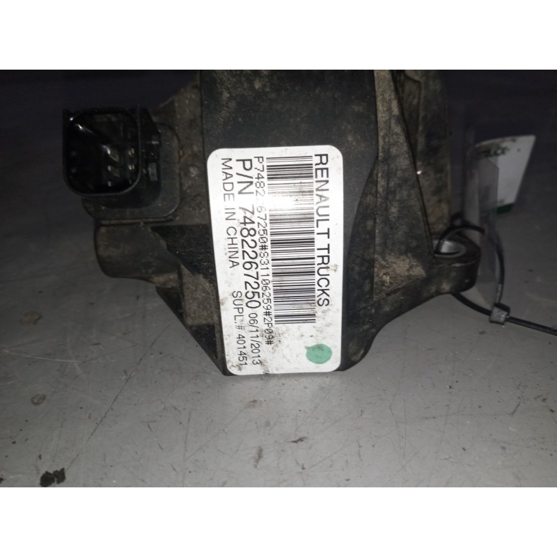 Recambio de pedal acelerador para renault serie t fg 4x2 cabina high-sleeper referencia OEM IAM 7482267250 - Blanco 4