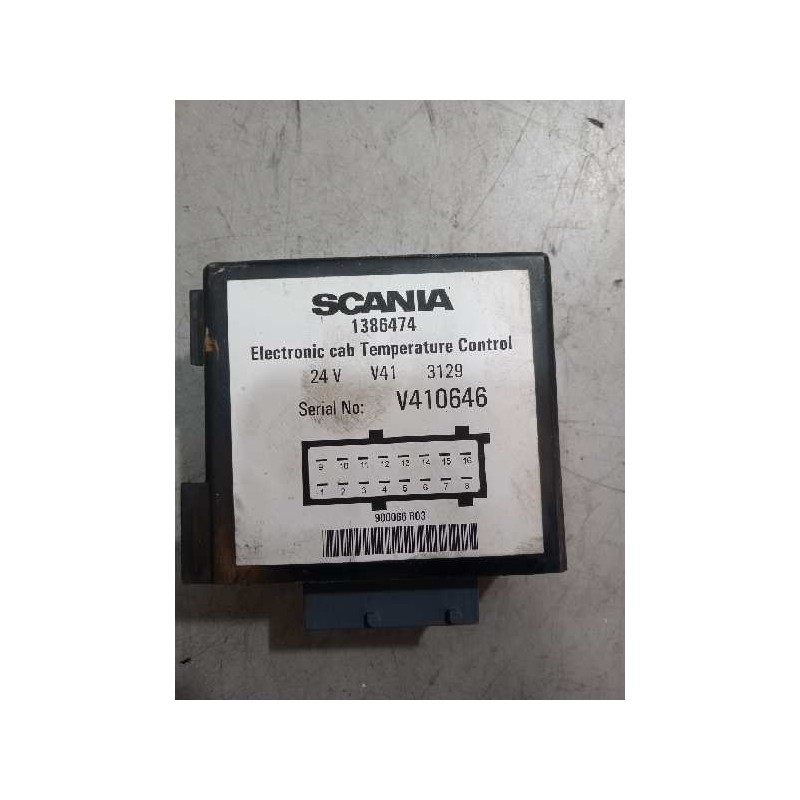 Recambio de modulo electronico para scania trucks serie 4 114 g/340 (340cv) referencia OEM IAM 1386474  