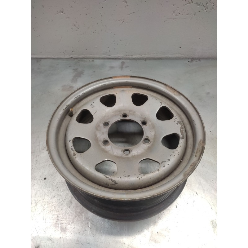 Recambio de llanta para nissan patrol (k/w260) corto ta referencia OEM IAM 6J X 16 40300G9600 6 TORNILLOS - Blanco 3