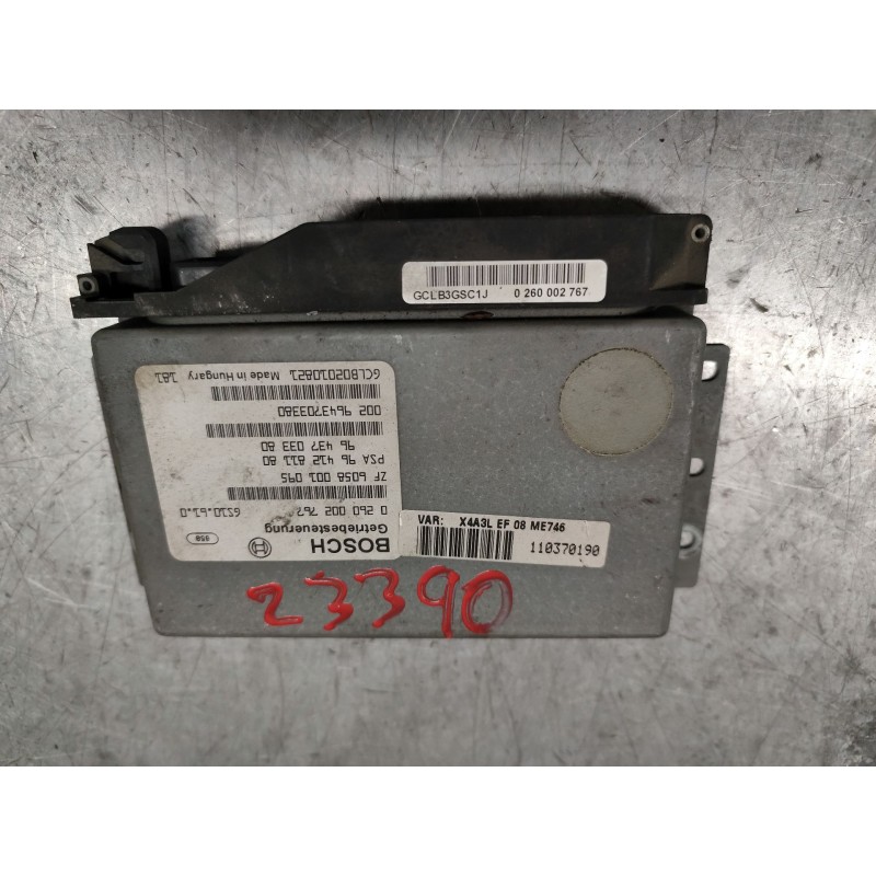 Recambio de centralita motor uce para citroën c5 berlina 3.0 v6 exclusive automático referencia OEM IAM 0260002767 9643703380 96