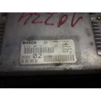 Recambio de centralita motor uce para peugeot 406 berlina (s1/s2) srdt pack referencia OEM IAM 0281001977 9635156580 20FM0089