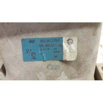 Recambio de faro derecho para skoda felicia berlina ( 791) blue sky referencia OEM IAM 6U1941016A  