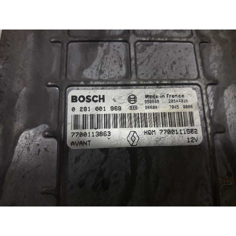 Recambio de centralita motor uce para renault megane i fase 2 gandtour (ka..) 1.9 dti rt (ka0n) referencia OEM IAM 0281001969 77 - Azul 4