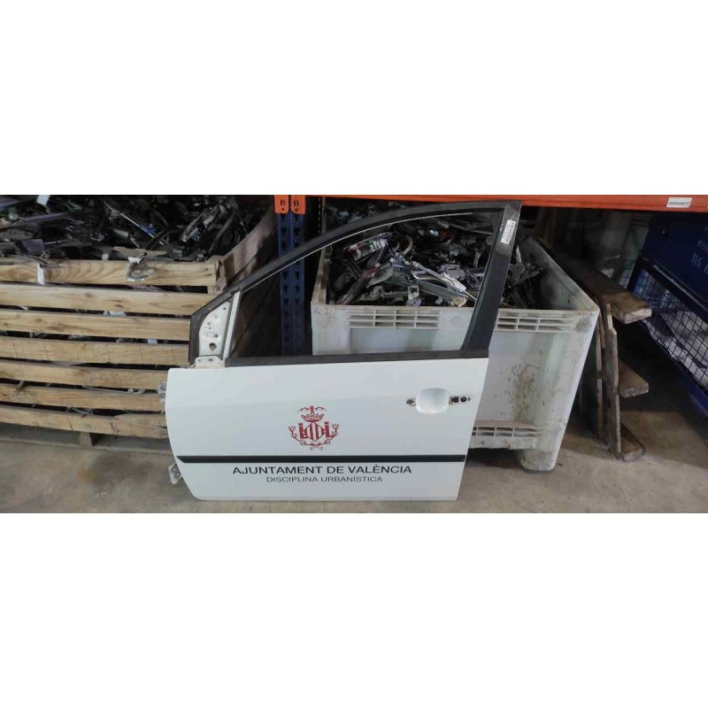 Recambio de puerta delantera izquierda para ford fiesta (cbk) ambiente referencia OEM IAM - Blanco 2