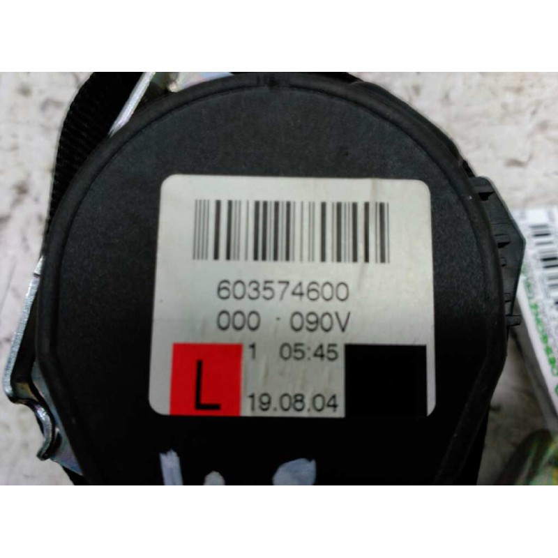 Recambio de cinturon seguridad trasero izquierdo para volkswagen golf v berlina (1k1) sportline referencia OEM IAM 603574600 - Azul 2