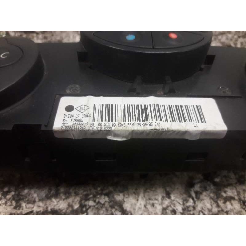 Recambio de mando climatizador para renault megane ii coupe/cabrio authentique referencia OEM IAM 8200344840 69340019 - Gris 2