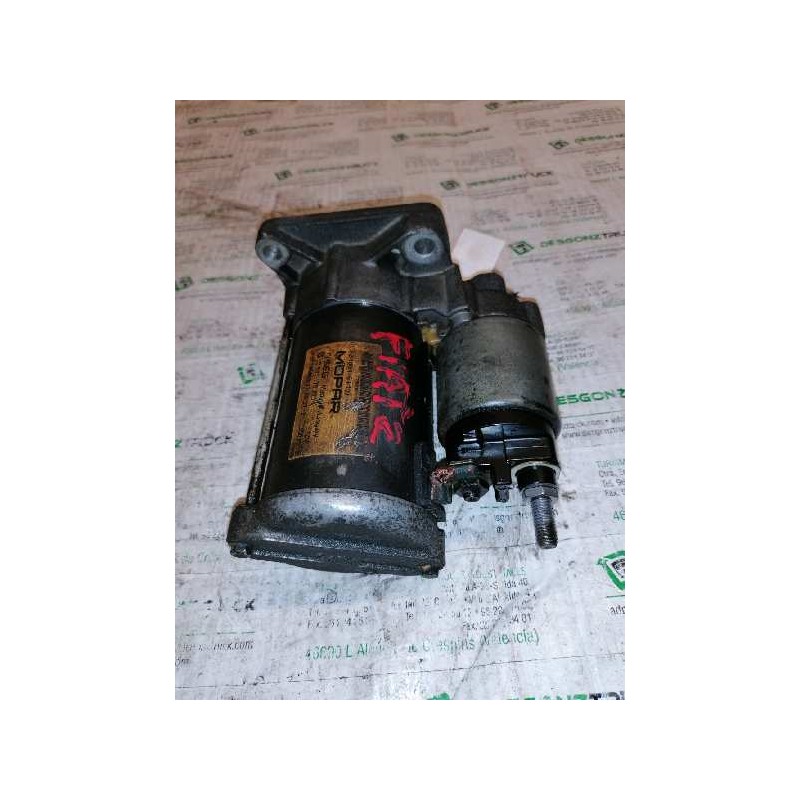 Recambio de motor arranque para fiat tipo ii (357) berlina easy business referencia OEM IAM 52100116F109 0001170425 10 DIENTES 3