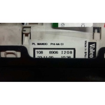 Recambio de mando calefaccion / aire acondicionado para opel corsa c club referencia OEM IAM 1088906I208  