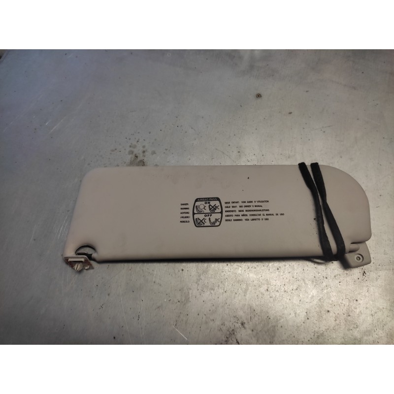 Recambio de parasol derecho para peugeot 807 sv referencia OEM IAM - Negro 3