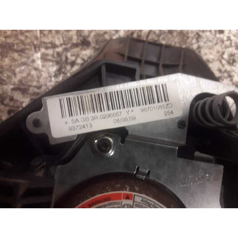 Recambio de airbag delantero izquierdo para peugeot 207 sw confort referencia OEM IAM 96701085ZD 5AGB3R0296667V 3