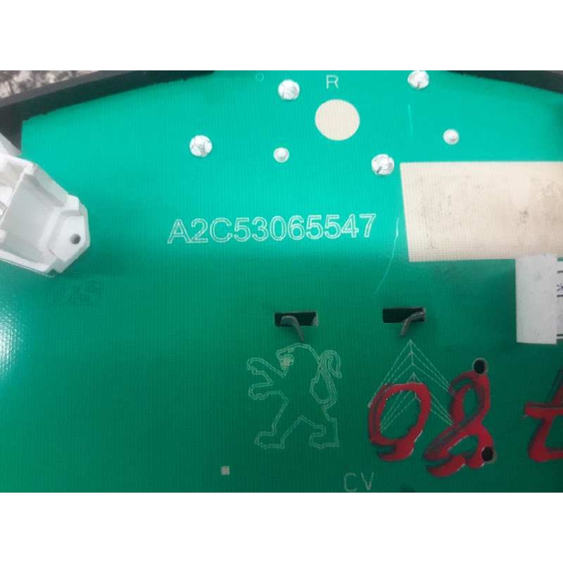 Recambio de cuadro instrumentos para peugeot 207 sw confort referencia OEM IAM A2C53065547 18 PINS 3