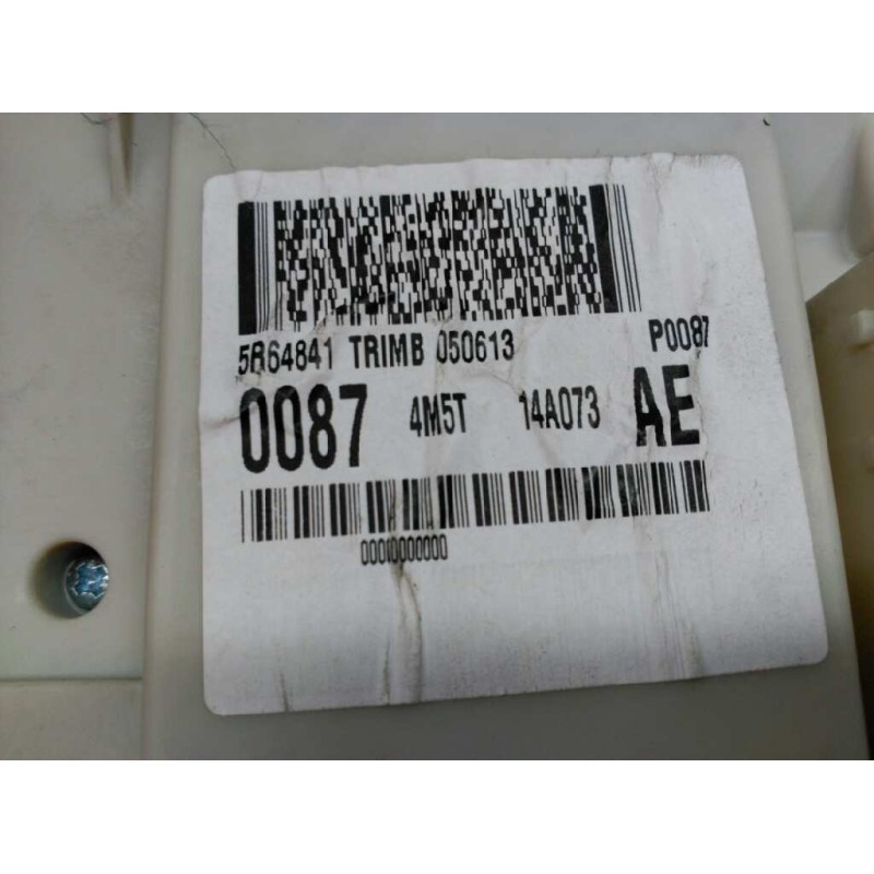 Recambio de caja reles / fusibles para ford focus berlina (cap) ambiente (d) referencia OEM IAM 4M5T14A073AE - Azul 5