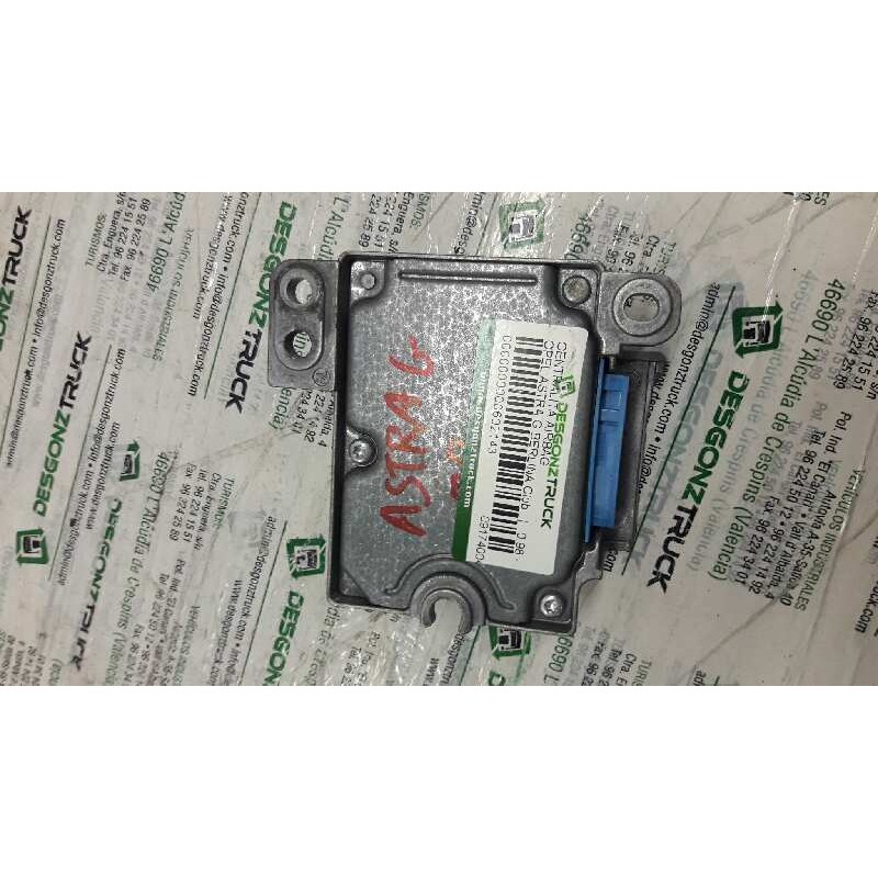 Recambio de centralita airbag para opel astra g berlina club referencia OEM IAM 09174004 2